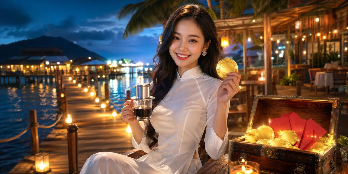 Cảnh quan thư giãn bên biển Vũng Tàu